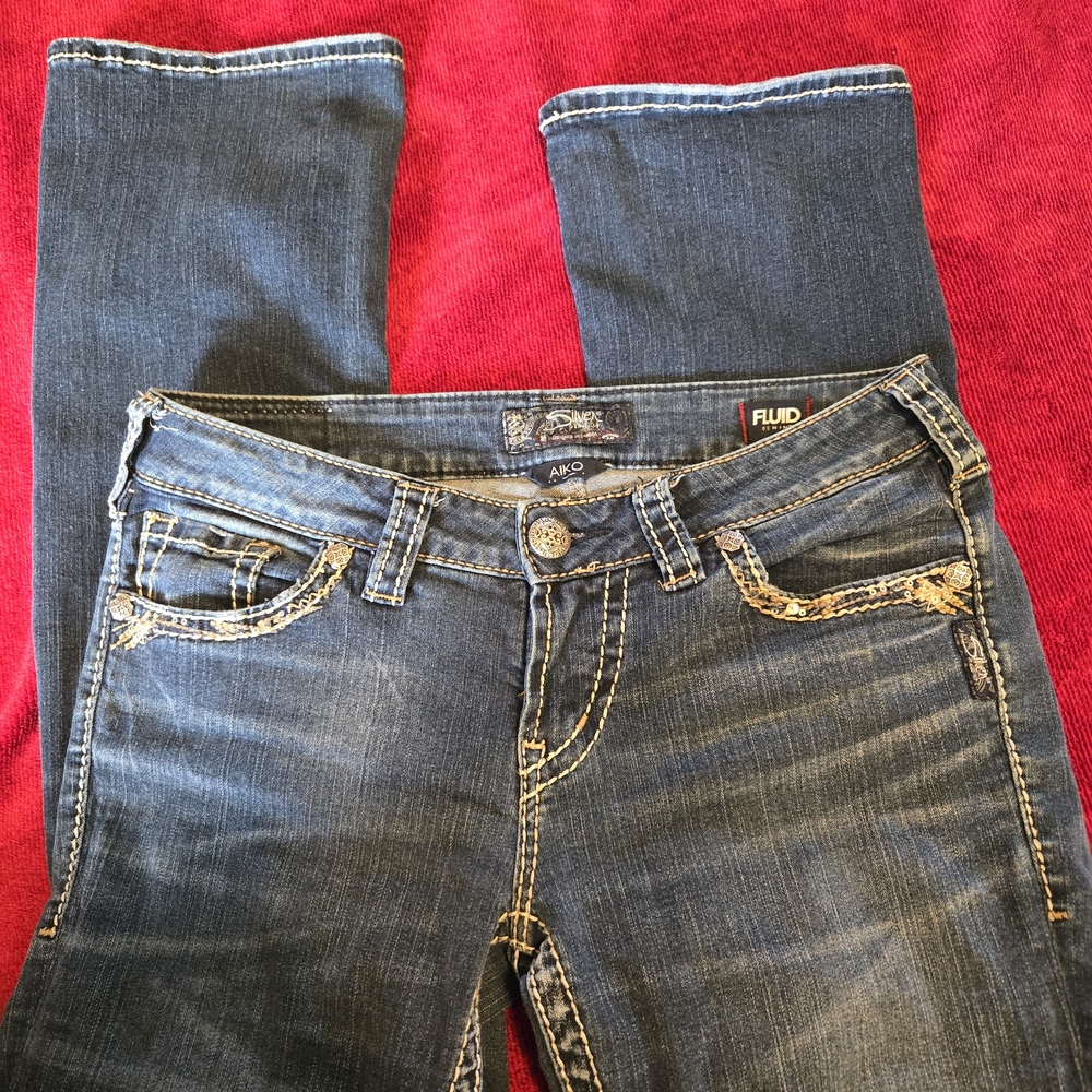 Aiko Silver Womens Jeans